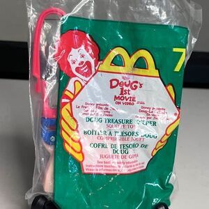 McDonald's Doug's 1st Movie Doug Treasure Keeper Squeeze Toy